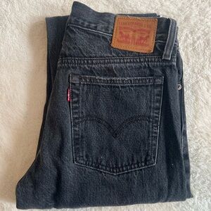 Levi's Black Straight Women's Jeans